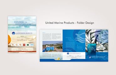 United Marine Products Folder Design